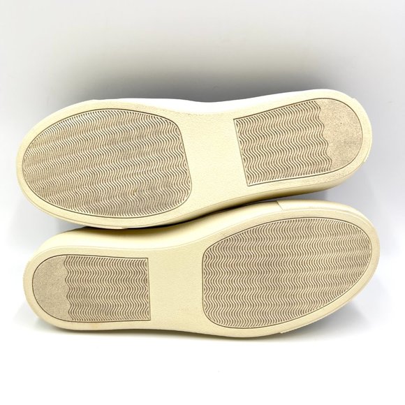 Steve Madden Size 7.5 Ecentrcq Black Faux Vegan Quilted Leather Sneakers Shoes - Picture 9 of 14